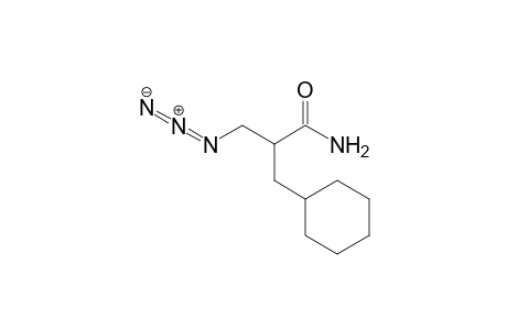 (-)-.beta.-Azido-.alpha.-(cyclohexylmethyl)propanamide