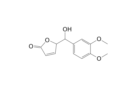 4-[1-Hydroxy-1-(3,4-dimethoxyphenyl)methyl]-2-buten-4-olide