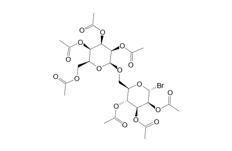 6-BETA-GALACTOPYRANOSYL-ALPHA-D-GLUCOPYRANOSYLBROMIDE-HEPTAACETATE