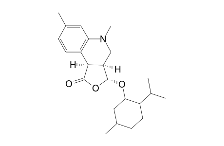 3-Menthyloxy-5,9-dimethyl-2(5H)furano[3,4-c]tetrahydroquinlineone isomer