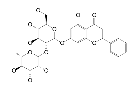 PINOCEMBRIN-7-O-[RHAMNOPYRANOSYL-(1'''->2'')-GLUCOSIDE]