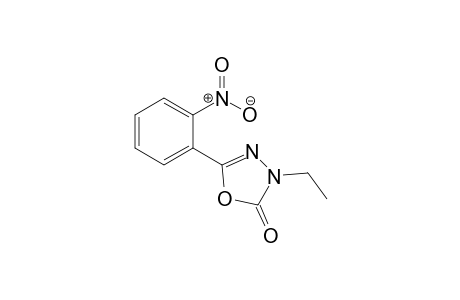 2-p-Nitrophenyl-4-ethyl-1,3,4-oxadiazol-5-one