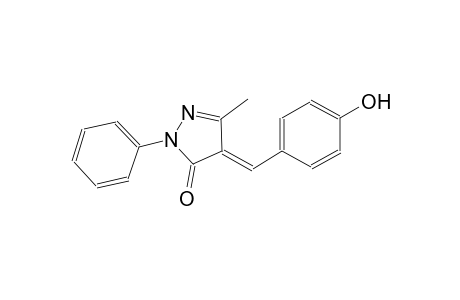3H-pyrazol-3-one, 2,4-dihydro-4-[(4-hydroxyphenyl)methylene]-5-methyl-2-phenyl-, (4E)-