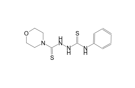 2-(4-morpholinylcarbothioyl)-N-phenylhydrazinecarbothioamide