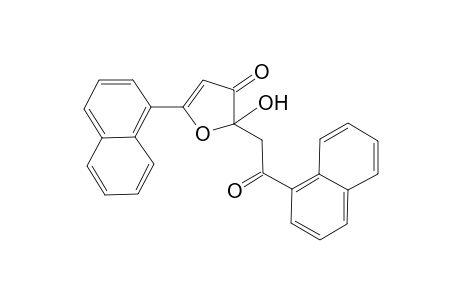 2-Hydroxy-2-[2-keto-2-(1-naphthyl)ethyl]-5-(1-naphthyl)furan-3-one