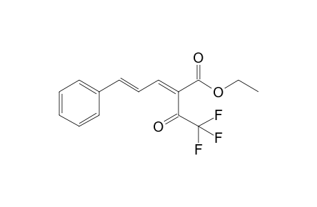 Ethyl (2E/Z,4E)-2-trifluoroacetyl-5-phenyl-2,4-pentadienoate