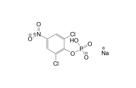 sodium 2,6-dichloro-4-nitrophenyl hydrogenphosphate