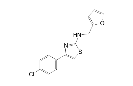 4-(p-chlorophenyl)-2-(furfurylamino)thiazole