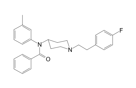 N-(1-[2-(4-Fluorophenyl)ethyl]piperidin-4-yl)-N-3-methylphenylbenzamide