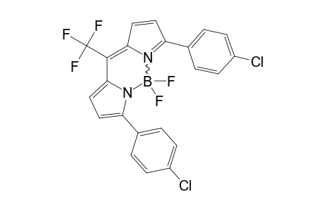 4,4-DIFLUORO-3,5-BIS-(4-CHLOROPHENYL)-8-TRIFLUOROMETHYL-4-BORA-3A,4A-DIAZA-S-INDACENE