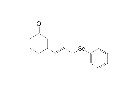 (E)-3-[3-(Phenylselanyl)prop-1-enyl]cyclohexanone