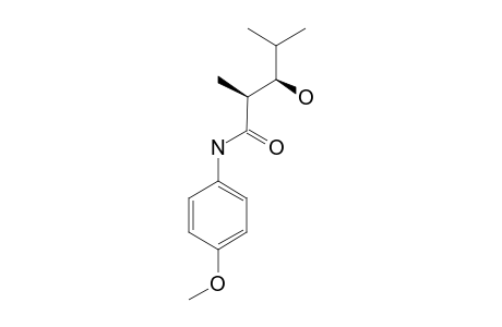 ERYTHRO-N-(4-METHOXYPHENYL)-2,4-DIMETHYL-3-HYDROXY-PENTANAMIDE