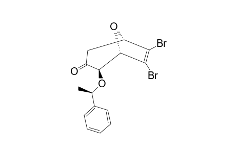 (1S,2R,5S)-6,7-DIBROMO-2-[(1R)-PHENYLETHOXY]-8-OXABICYCLO-[3.2.1]-OCT-6-EN-3-ONE