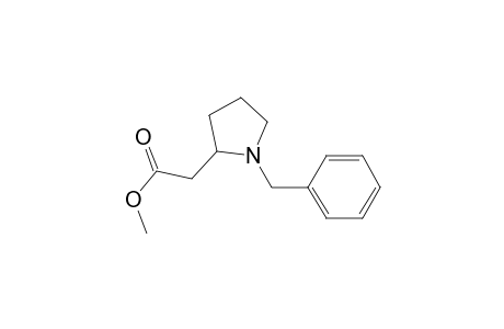2-(1-benzylpyrrolidin-2-yl)acetic acid methyl ester
