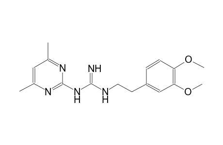 N-[2-(3,4-dimethoxyphenyl)ethyl]-N'-(4,6-dimethyl-2-pyrimidinyl)guanidine