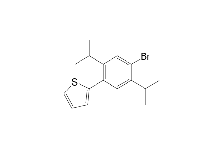1-Bromo-2,5-diisopropyl-4-(2'-thienyl)benzene