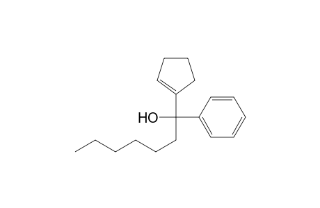 1-(1-Cyclopentenyl)-1-phenylheptan-1-ol