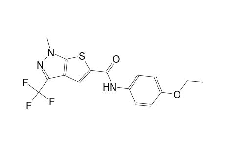 1H-thieno[2,3-c]pyrazole-5-carboxamide, N-(4-ethoxyphenyl)-1-methyl-3-(trifluoromethyl)-