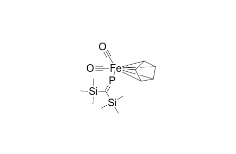 bis { [(Trimethylsilyl)methylene] phosphanyl}dicarbonyl (.eta(5).-cyclopentadienyl) iron