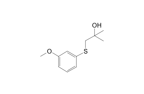 1-((3-Methoxyphenyl)thio)-2-methylpropan-2-ol