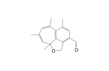 1,2a-Dihydro-2a,4,6,7-tetramethylcyclohepta[bc]-[2]benzofuran-9-carbaldehyde