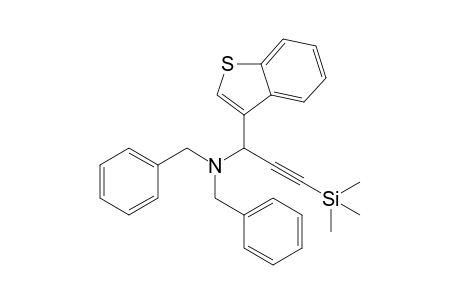 N-[1-(1-Benzothien-3-yl)-3-(trimethylsilyl)-2-propynyl]-N,N-dibenzylamine