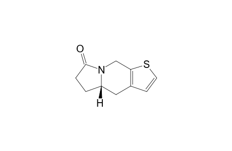 (4aS)-4a,5,6,9-tetrahydro-4H-thieno[2,3-f]indolizin-7-one