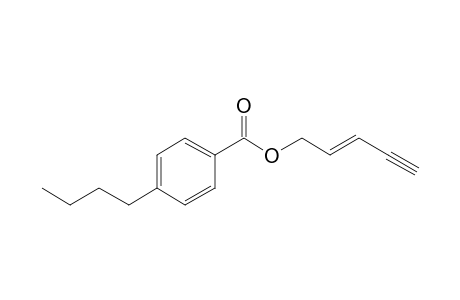 (2E)-2-Penten-4-ynyl 4-butylbenzoate