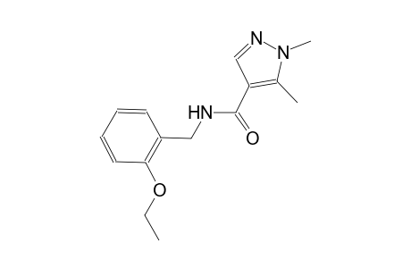 N-(2-ethoxybenzyl)-1,5-dimethyl-1H-pyrazole-4-carboxamide