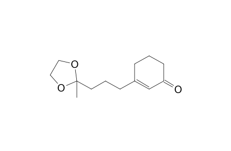 3-[3-(1-Methyl-2,5-dioxolanyl)propyl]cyclohex-2-en-1-one
