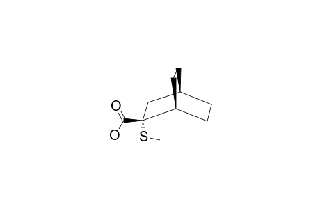 2-endo-Thiomethyl-bicyclo-[2.2.2]-5-octene-2-exo-carboxylic-acid