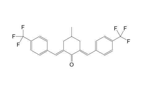 (2E,6E)-4-methyl-2,6-bis[4-(trifluoromethyl)benzylidene]cyclohexanone