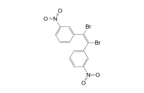 (Z) .alpha.,.beta.,Dibromo-3,3'-dinitrostibene