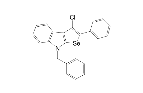 8-Benzyl-3-chloro-2-phenyl-8H-selenopheno[2,3-b]indole