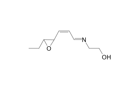 2-((E)-((Z)-3-(3-ethyloxiran-2-yl)allylidene)amino)ethanol