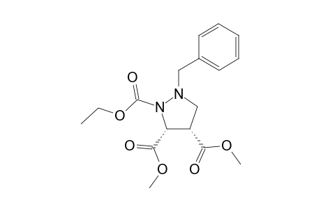 Dimethyl 3,4-cis-1-Benzyl-2-ethoxycarbonyl-3,4-pyrazolidinedicarboxylate