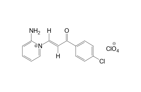 trans-2-amino-1-[3-(p-chlorobenzoyl)vinyl]pyridinium perchlorate