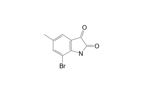 1H-Indole-2,3-dione, 7-bromo-5-methyl-