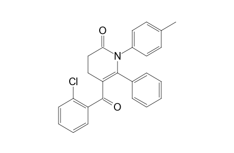 5-(2-Chlorobenzoyl)-6-phenyl-1-(p-tolyl)-3,4-dihydropyridin-2(1H)-one