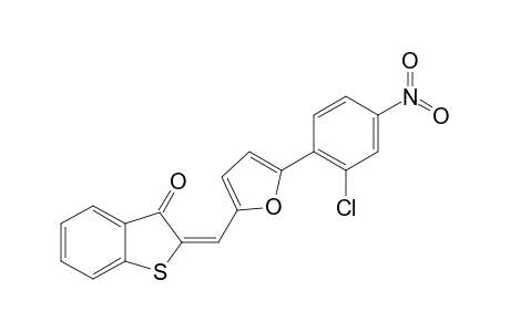 2-[5-(2-chloro-4-nitro-phenyl)-furan-2-ylmethylene]-benzo[b]thiophen-3-one