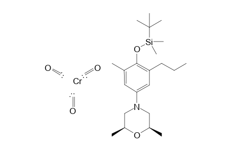 [1-(2,6-Dimethylmorpholin-4-yl)4-tert-butyldimethylsilyloxy-3-methyl-5-n-propyl]benzenetricarbonylchromium complex