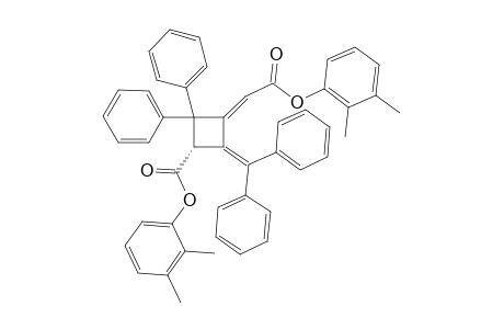 (S)-2,3-dimethylphenyl 3-(2-(2,3-dimethylphenoxy)-2-oxoethylidene)-4-(diphenylmethylene)-2,2-diphenylcyclobutanecarboxylate