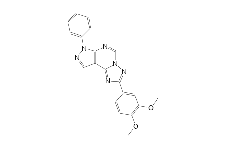 2-(3,4-dimethoxyphenyl)-7-phenyl-7H-pyrazolo[4,3-e][1,2,4]triazolo[1,5-c]pyrimidine