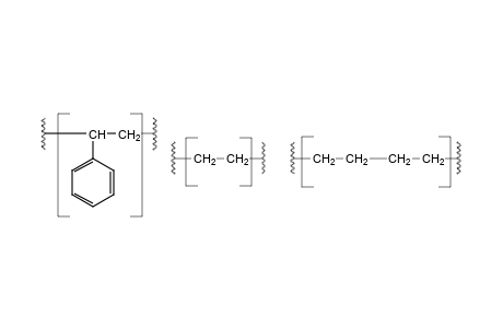 Styrene/ethylene-butylene, ABA block copolymer, 29% Styrene