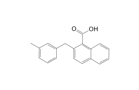 2-(3-Methylbenzyl)-1-naphthoic acid