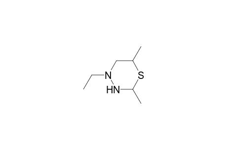 4-Ethyl-2,6-dimethyl-1,3,4-thiadiazinane