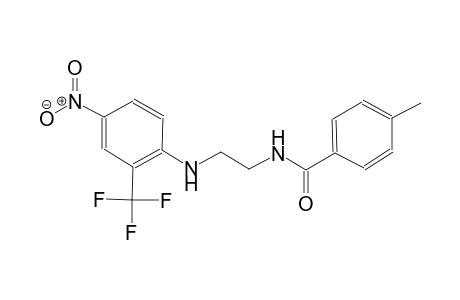 4-Methyl-N-[2-(4-nitro-2-trifluoromethyl-phenylamino)-ethyl]-benzamide