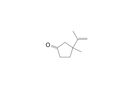 3-Methyl-3-(1-methylethenyl)cyclopentanone