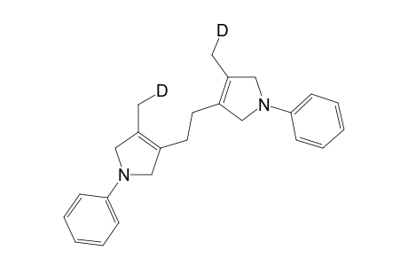 3,3'-(1,2-Ethanediyl)bis(4-deuteriomethyl)-1-phenyl-2,5-dihydro-1H-pyrrole