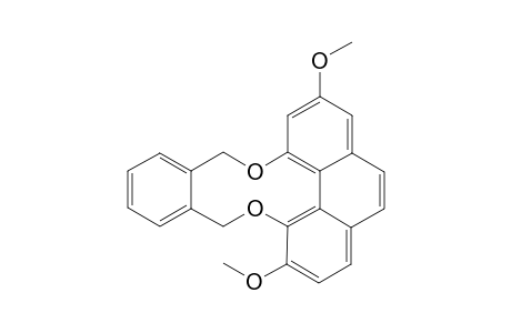 benzo[h]phenanthro[4,5-bcd][1,6]dioxecin,10,15-dihydro-1,8-dimethoxy